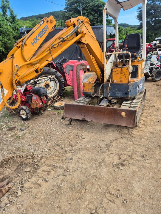  Excavator HX153 (1.5톤) 앞좌측면