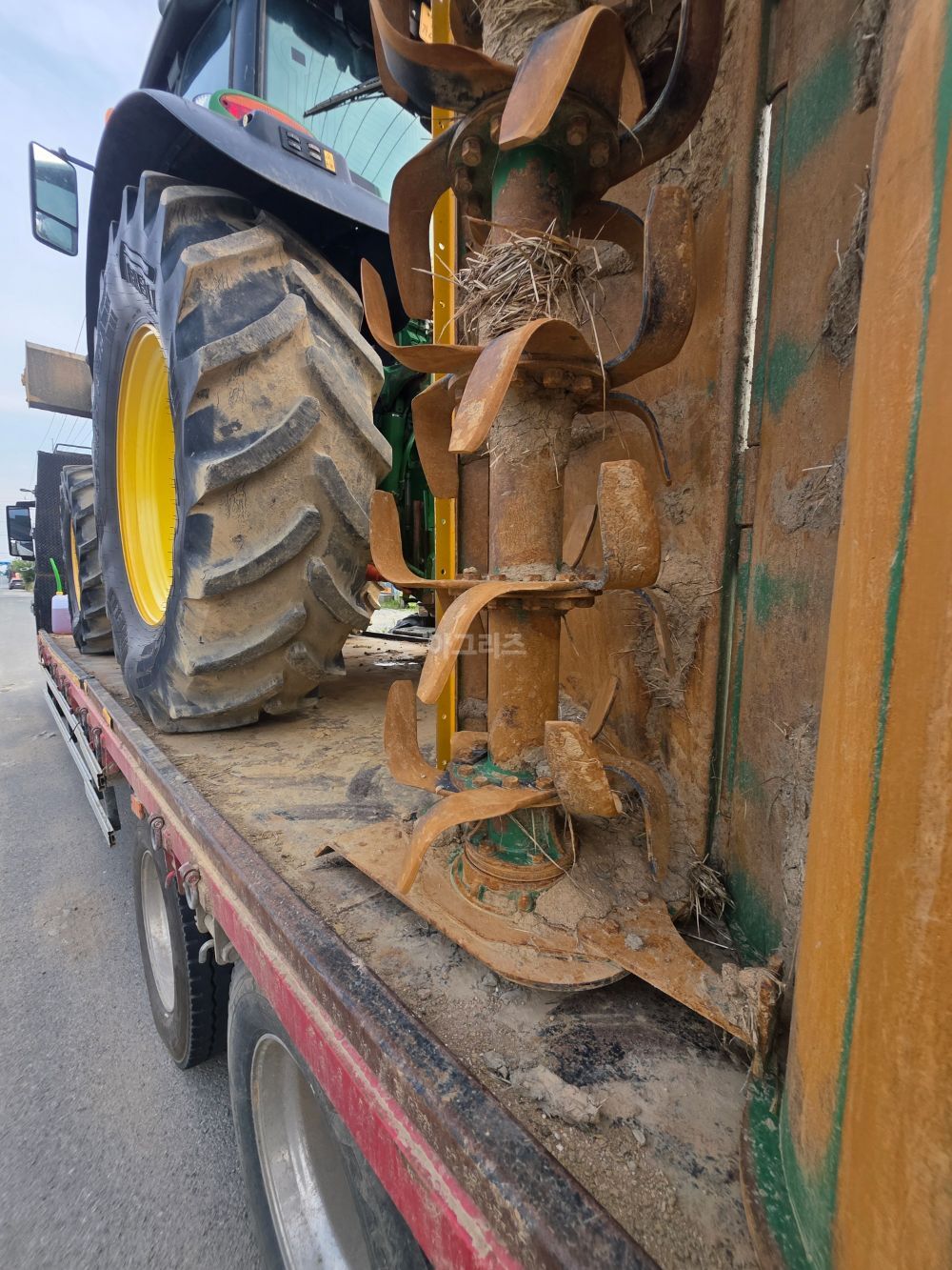  Rotavator 논전용 (경폭4500cm) 뒤우측면