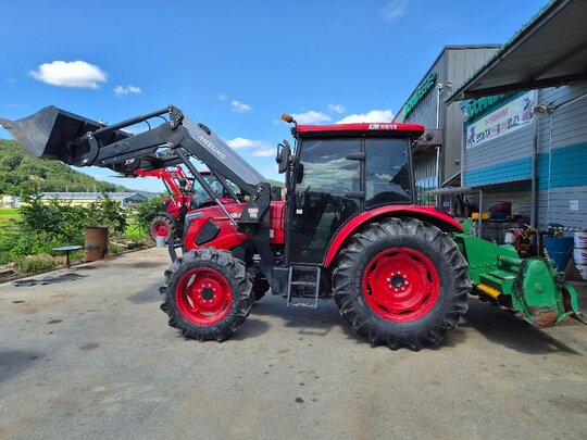 Kukje Tractor LUXEN750 (75hp) 앞좌측면