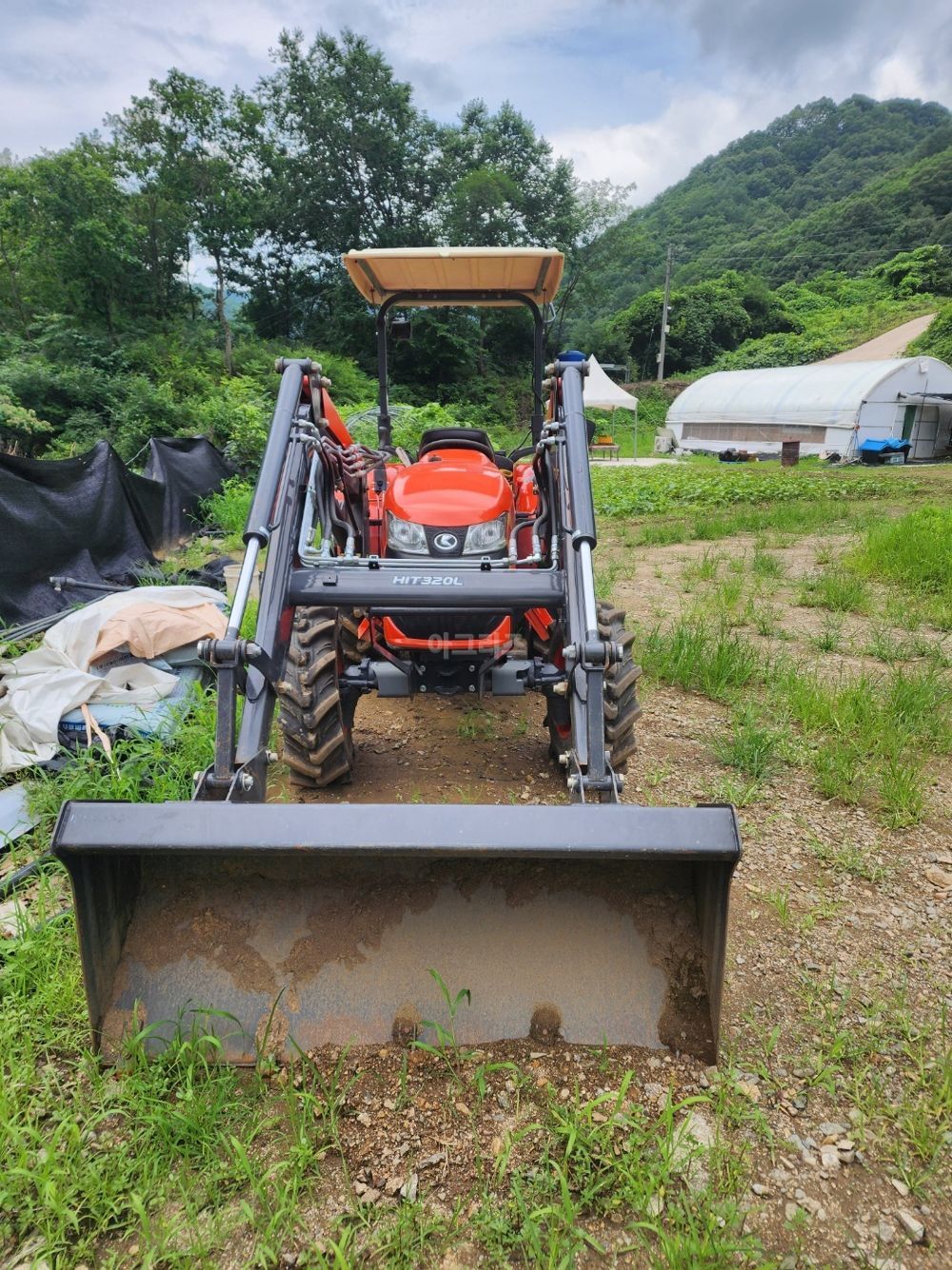 구보다 트랙터 L45SV (46마력) 뒤우측면