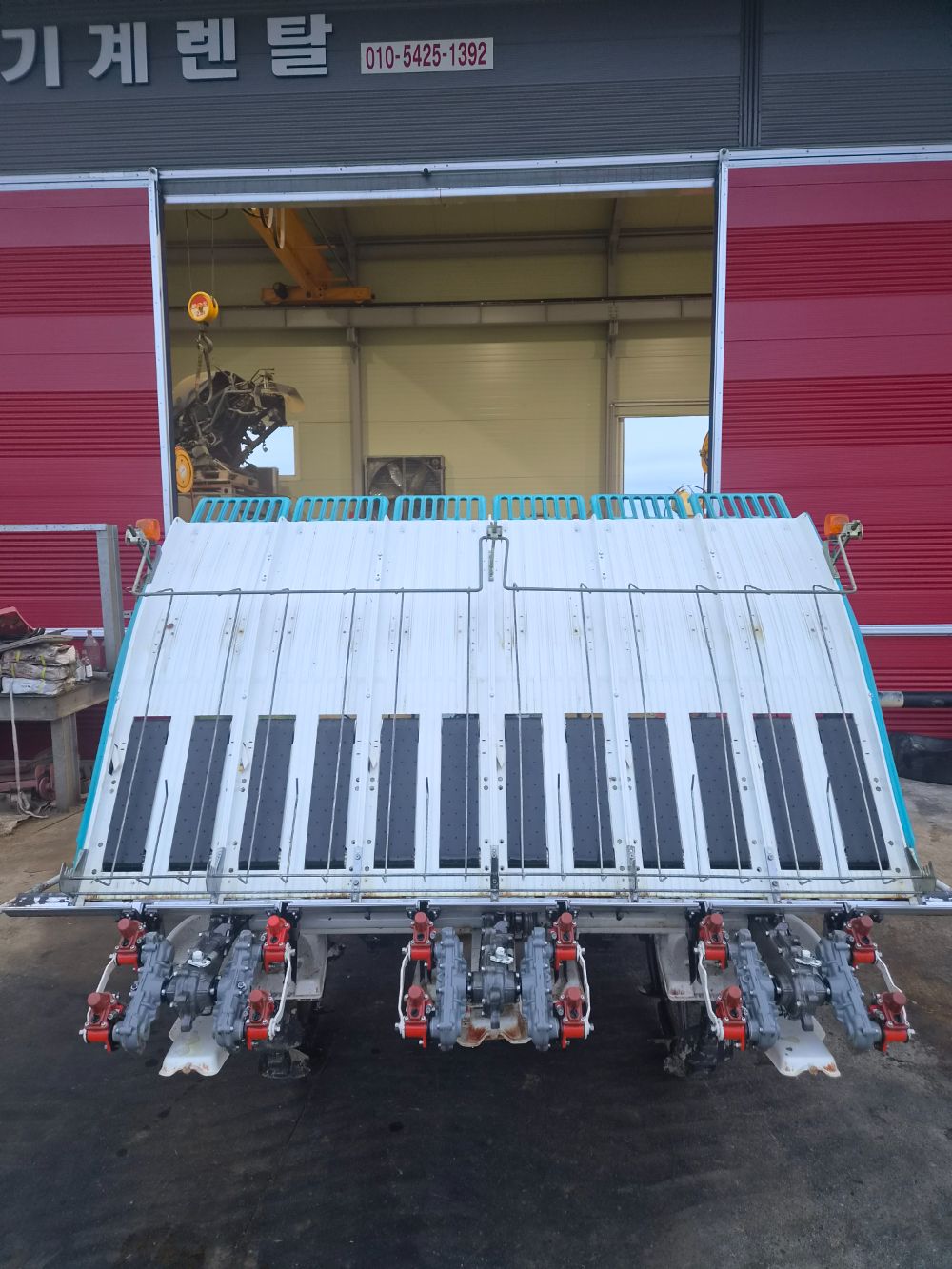 Kubota Rice transplanter SPU65 (6Rows) 뒤우측면