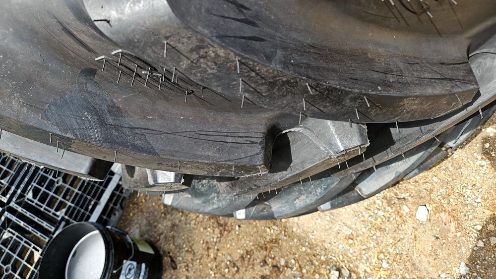  골프장용 타이어 타이어  뒤우측면