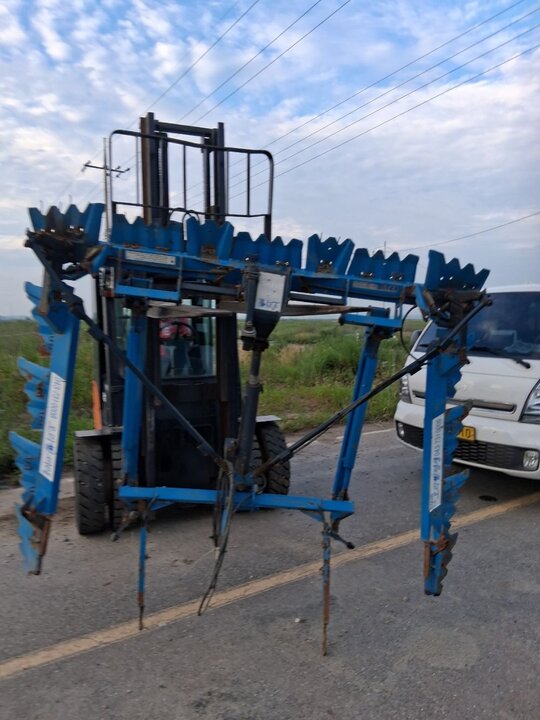 대호 써레 오리발 써레 앞좌측면