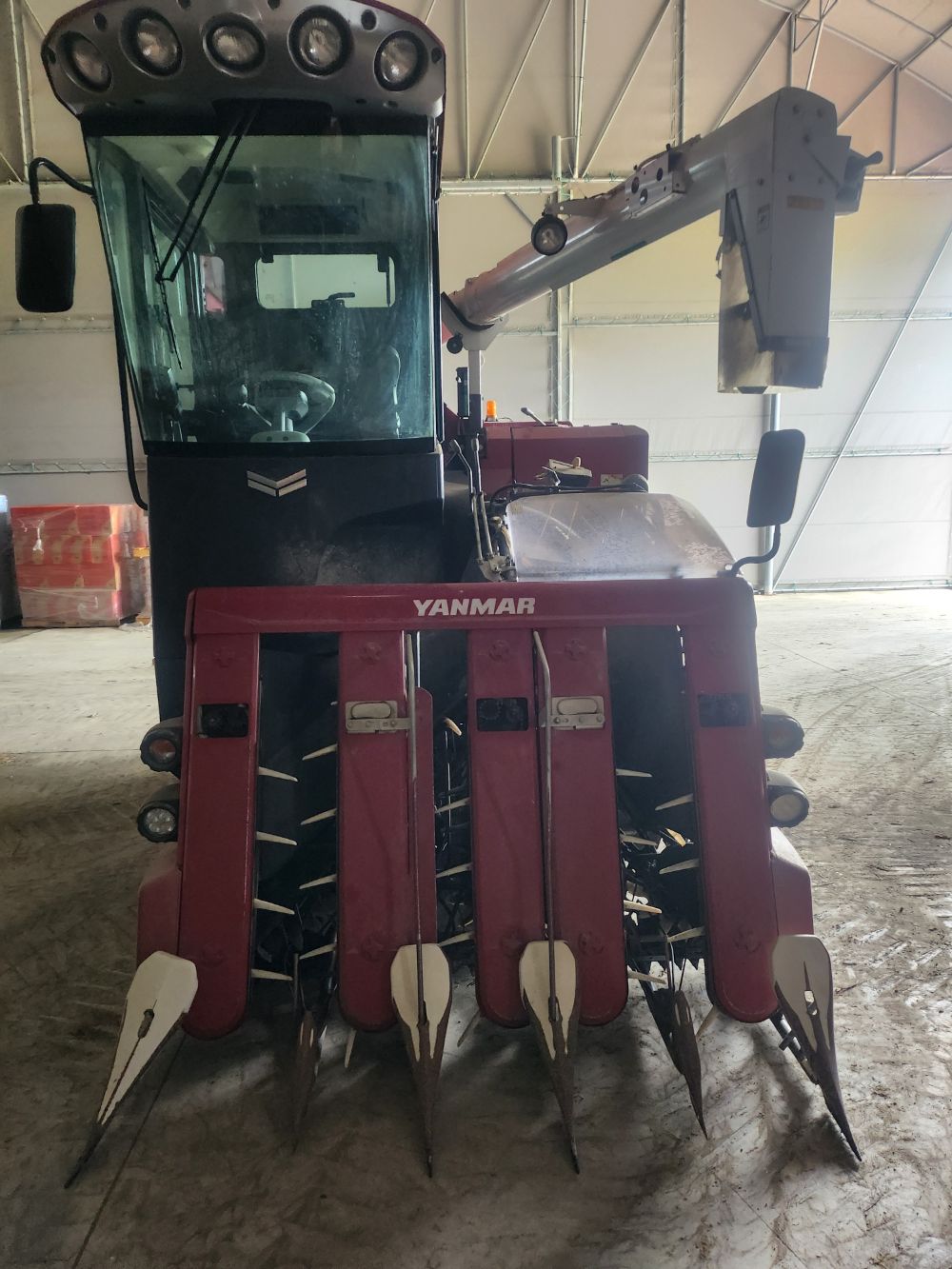 Yanmar Combine Harvester YH570 (5Rows) 뒤우측면