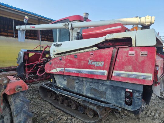 Kukje Combine Harvester KC100 (6Rows) 앞좌측면