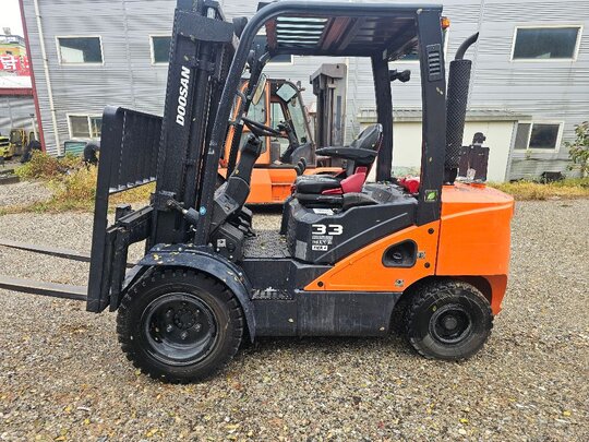 Doosan Forklift D33S-7 (3.3톤) 앞좌측면