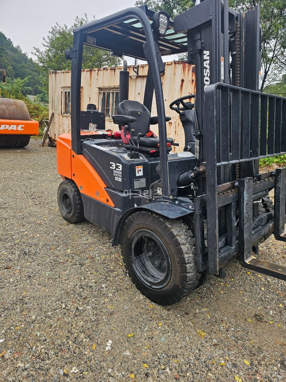 Doosan Forklift D33S-7 (3.3톤) 뒤우측면