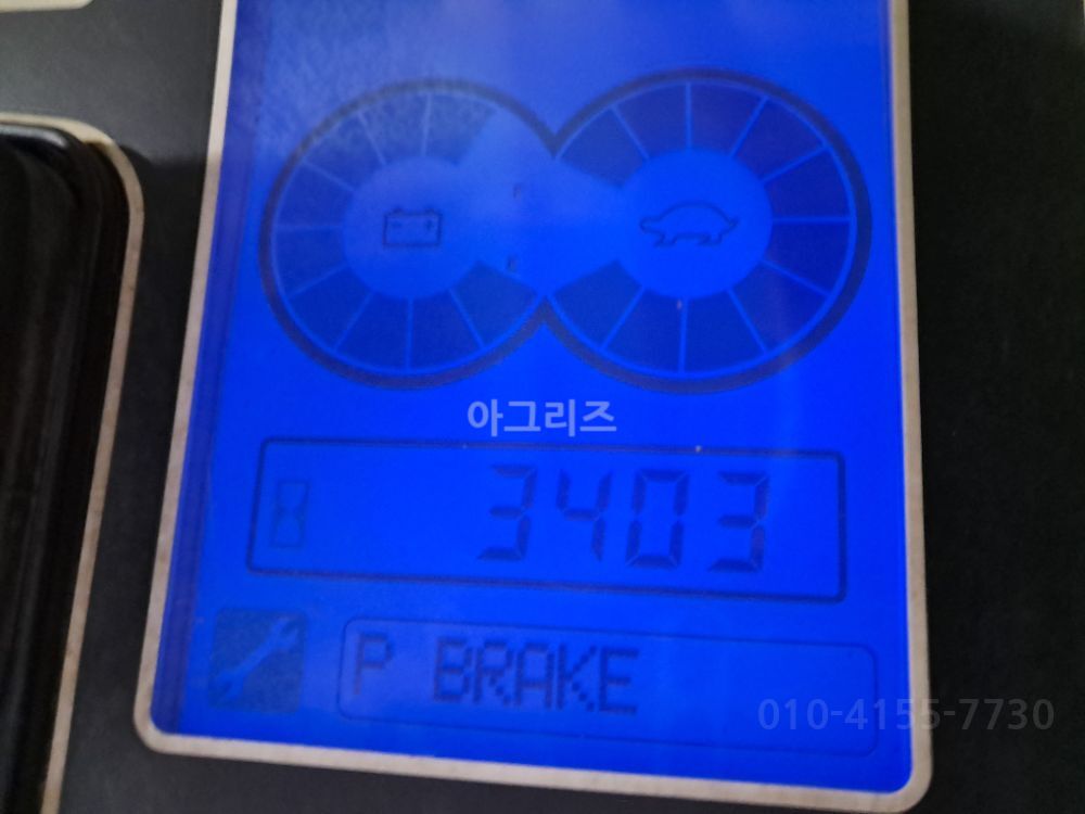 클라크  지게차 EPX25 3단마스트 (2.5톤) 뒤우측면