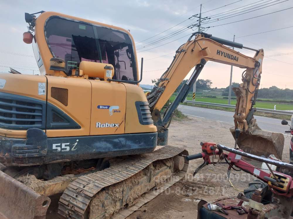  Excavator 굴삭기  측면