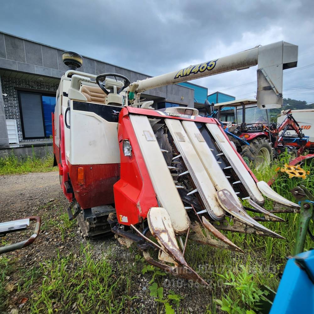 Yanmar Combine Harvester AW465K (4Rows) 앞좌측면