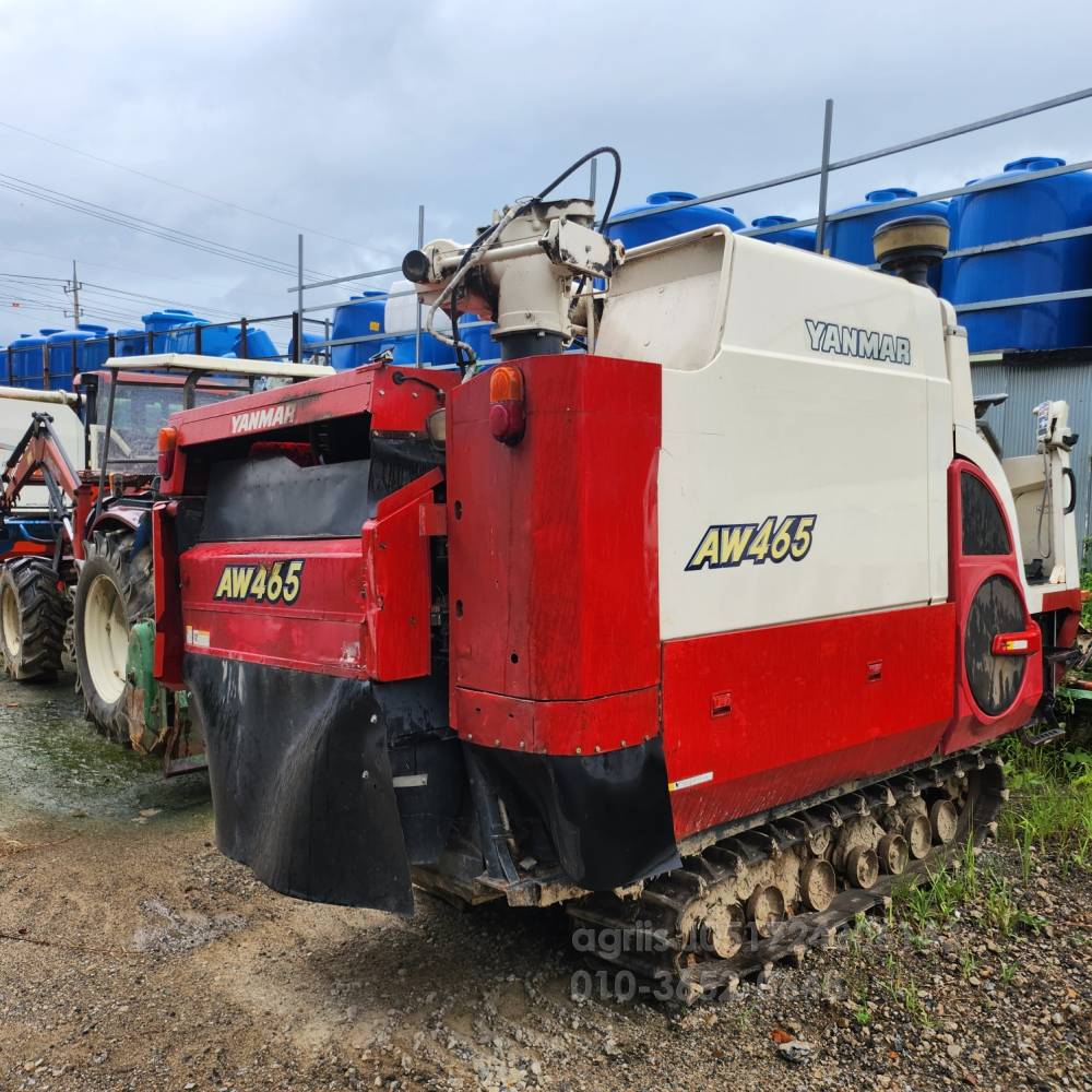 Yanmar Combine Harvester AW465K (4Rows) 운전석