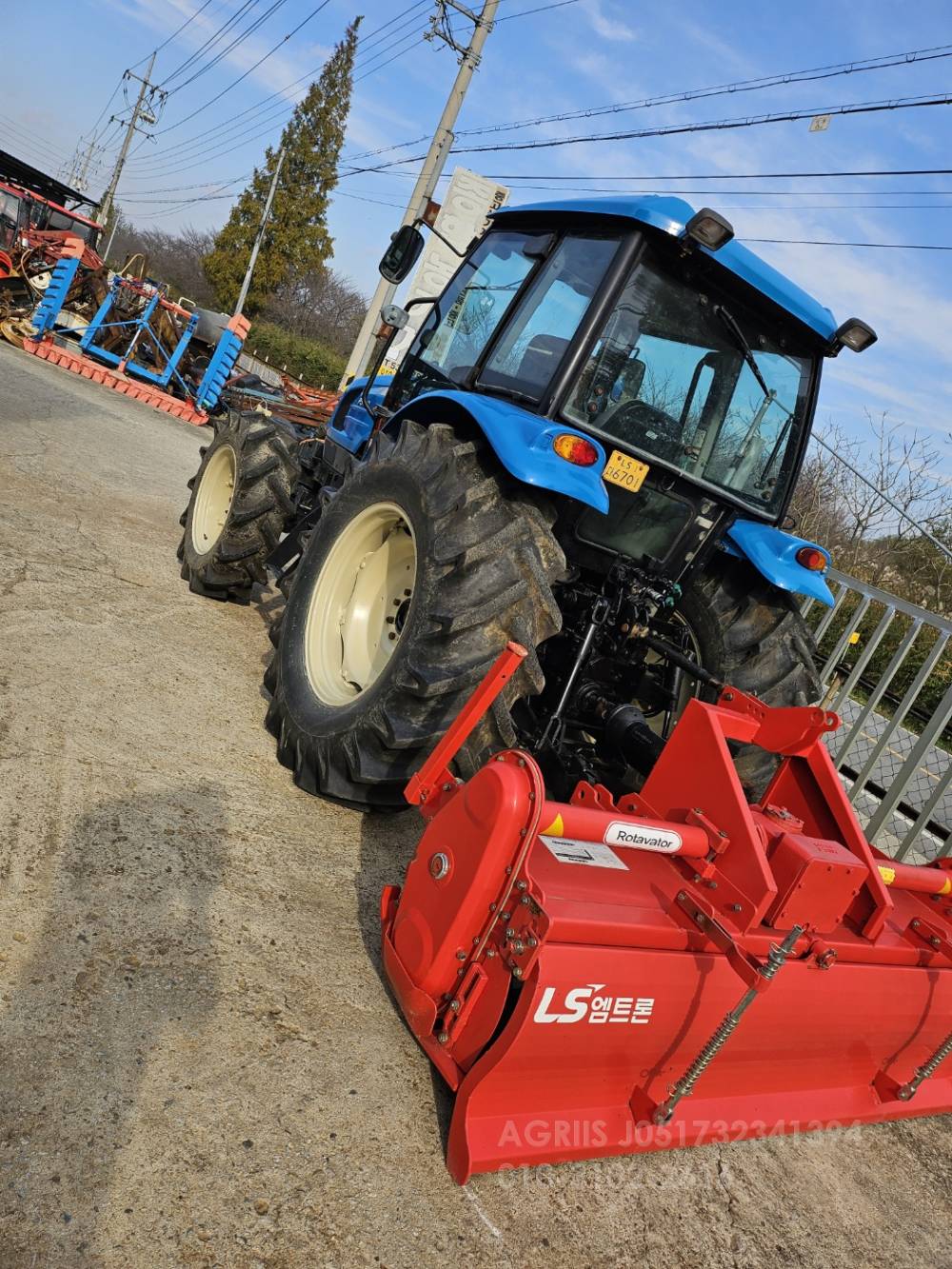 LS Tractor PS90 (88hp) 엔진내부