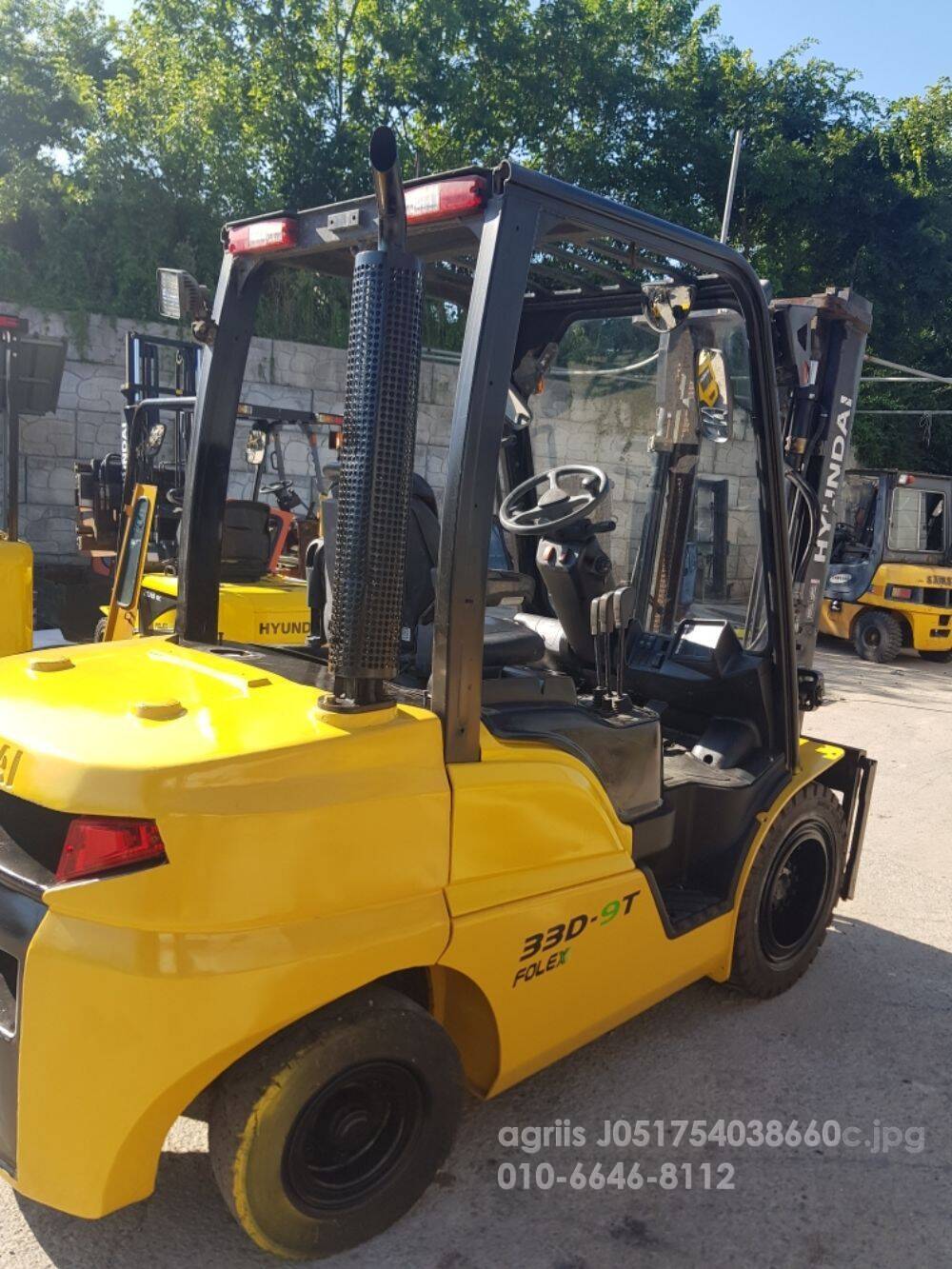 Hyundai Forklift 33D-9T (3.3톤) 앞좌측면