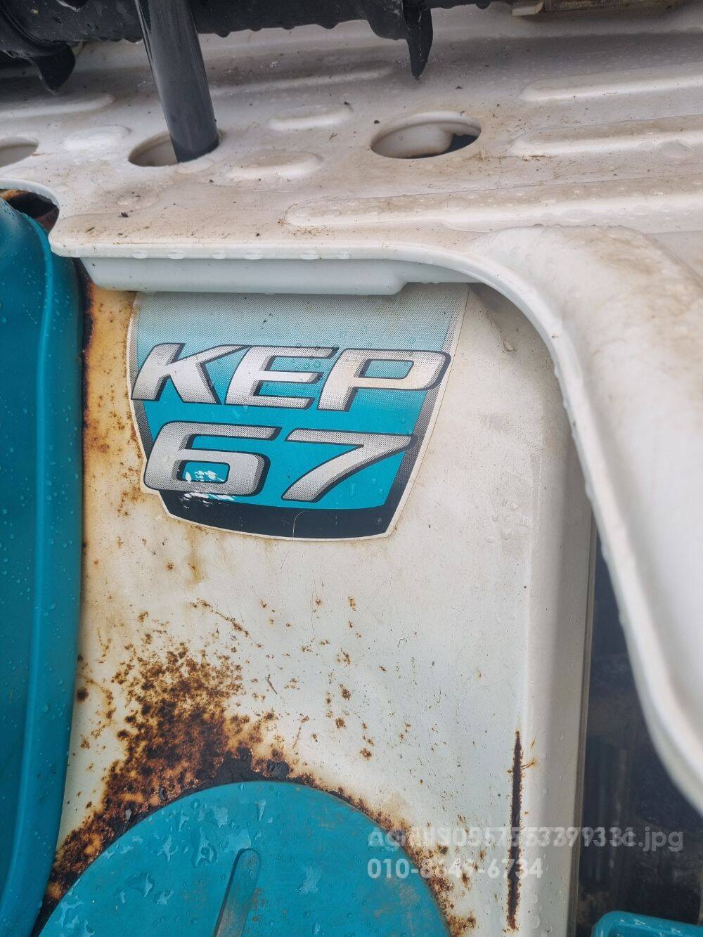 구보다 이앙기 KEP67FRS (6조식) 앞좌측면