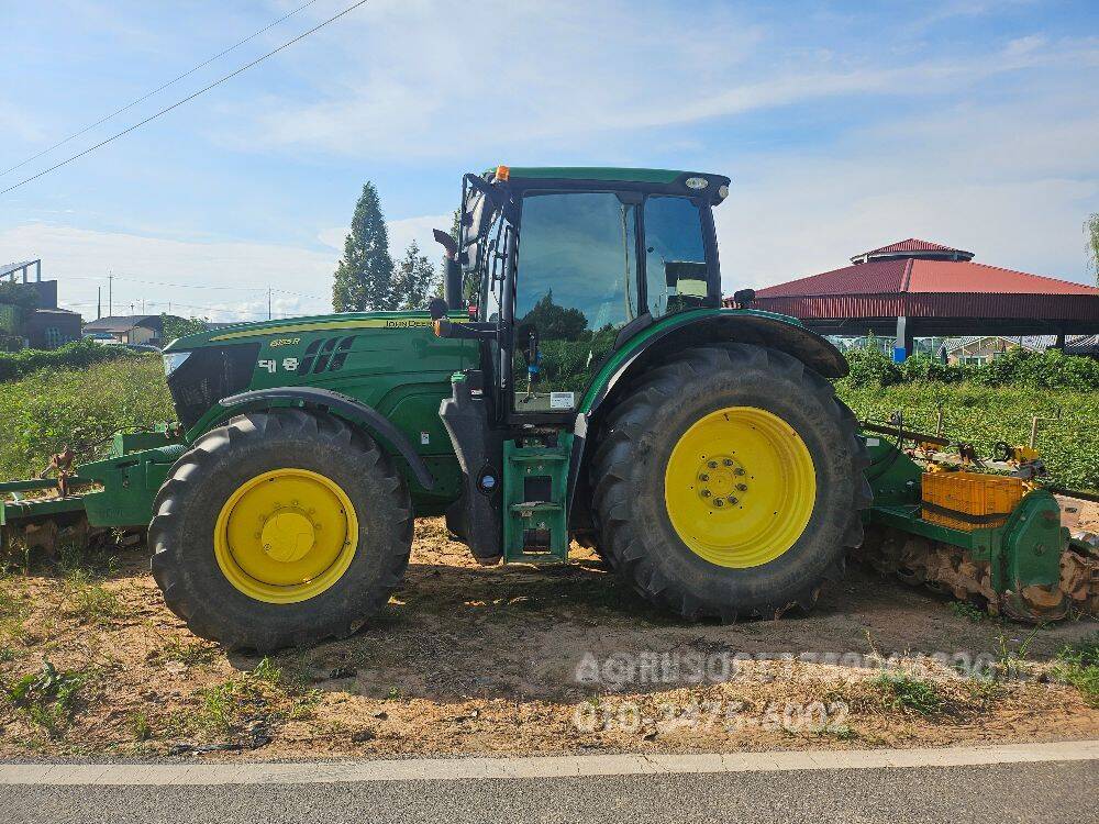 JohnDeere Tractor 6155R (155hp) 앞좌측면