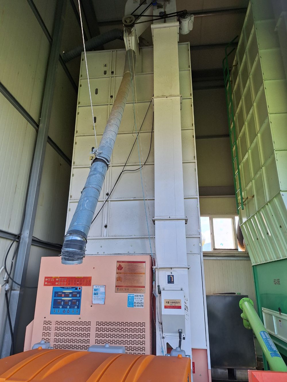 Shinheung 곡물건조기 곡물건조기  앞좌측면