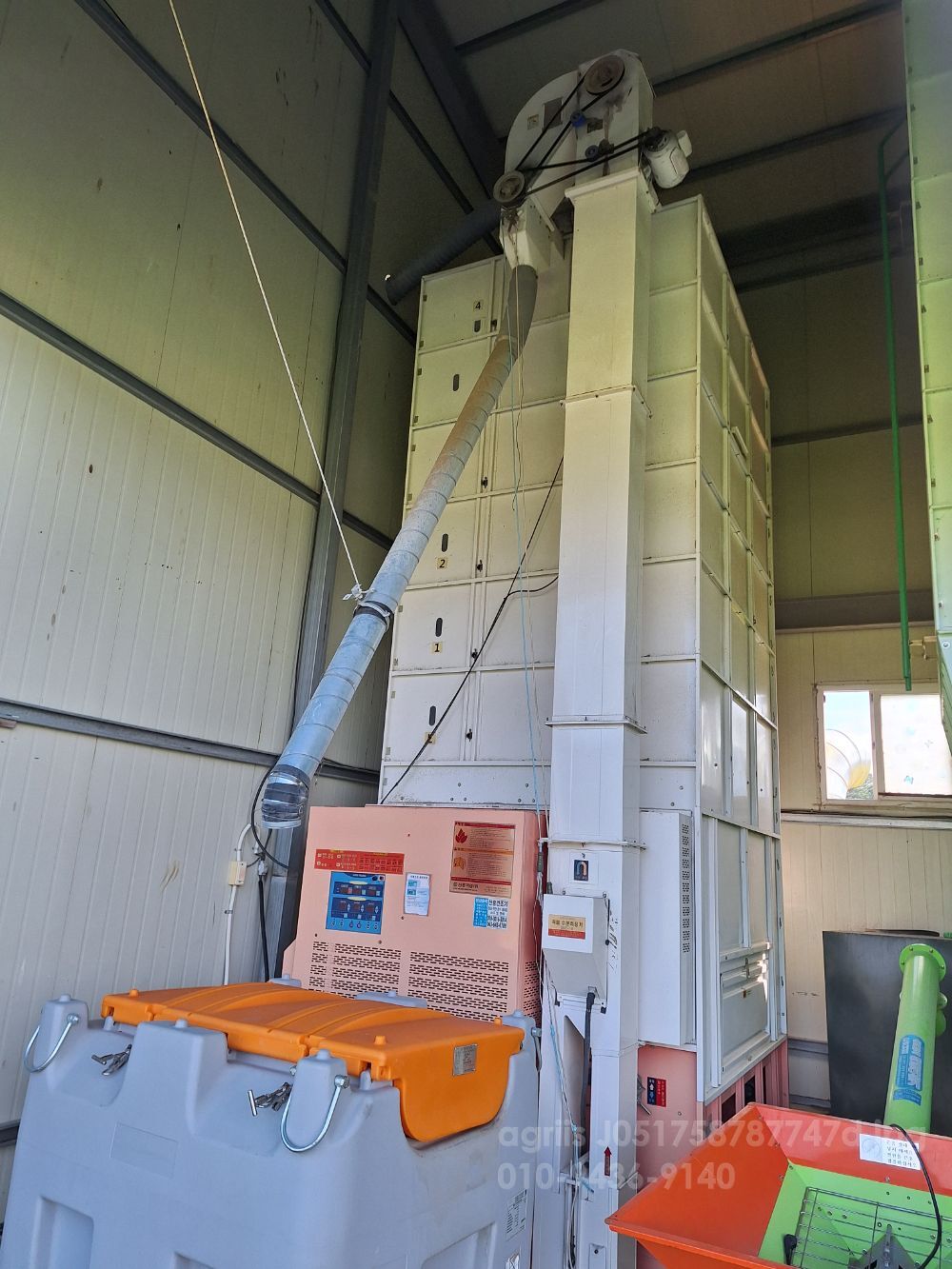 Shinheung 곡물건조기 곡물건조기  뒤우측면