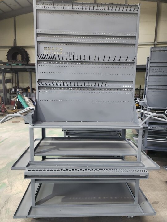  공구정리선반 워크스테이션 공구정리선반  앞좌측면