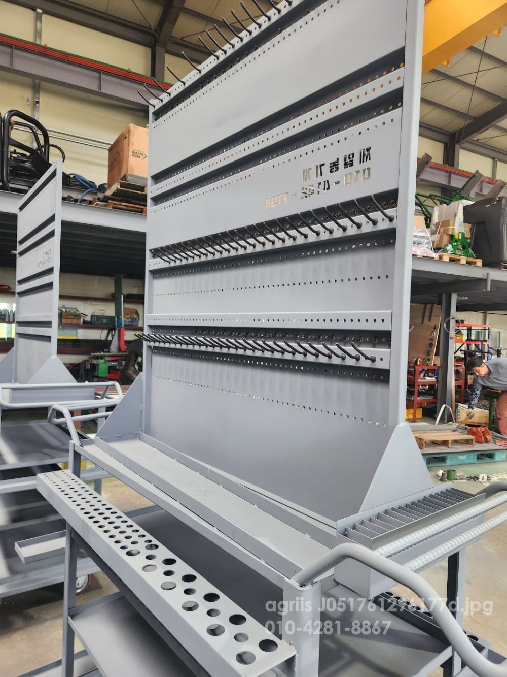  공구정리선반 워크스테이션 공구정리선반  뒤우측면