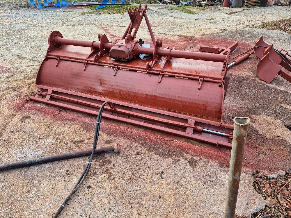  노터리  쟁기 경운기 노터리  뒤우측면