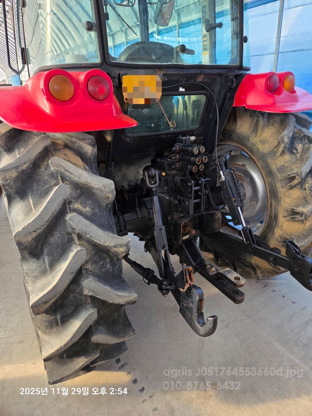 TYM Tractor T653 (65hp) 뒤우측면