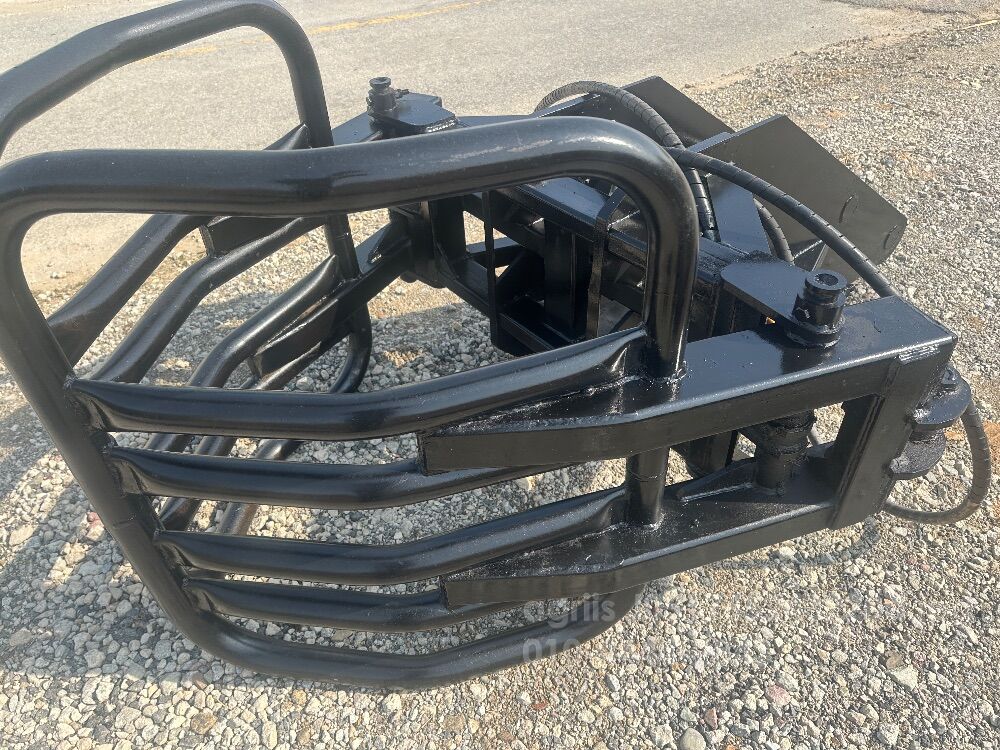  원형 베일 Bale Gripper 6w 집게  뒤우측면