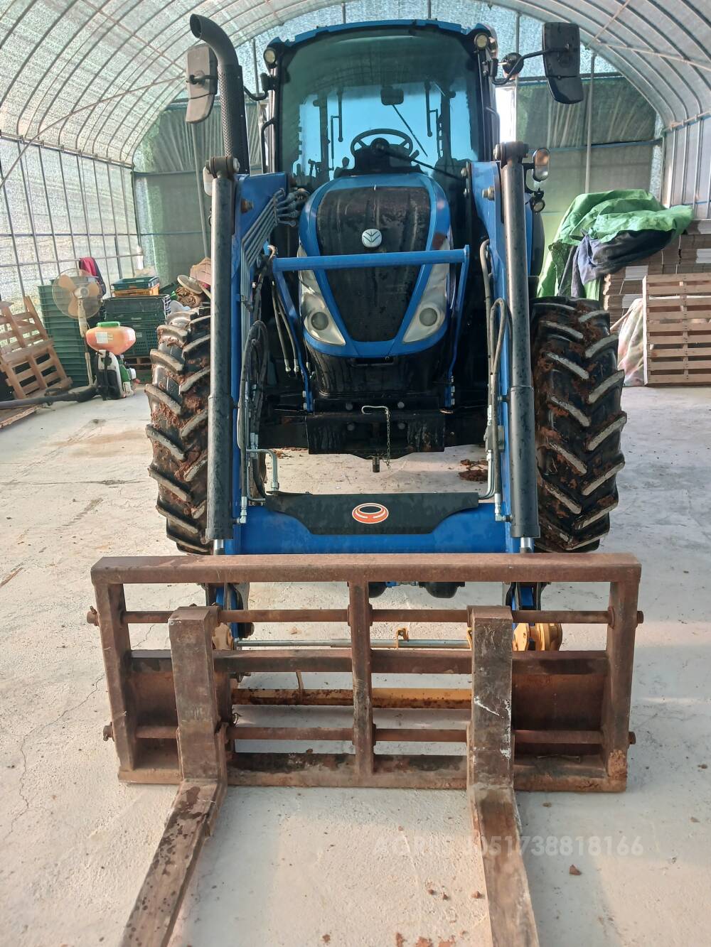 NewHolland Tractor T5.110 (107hp) 앞좌측면