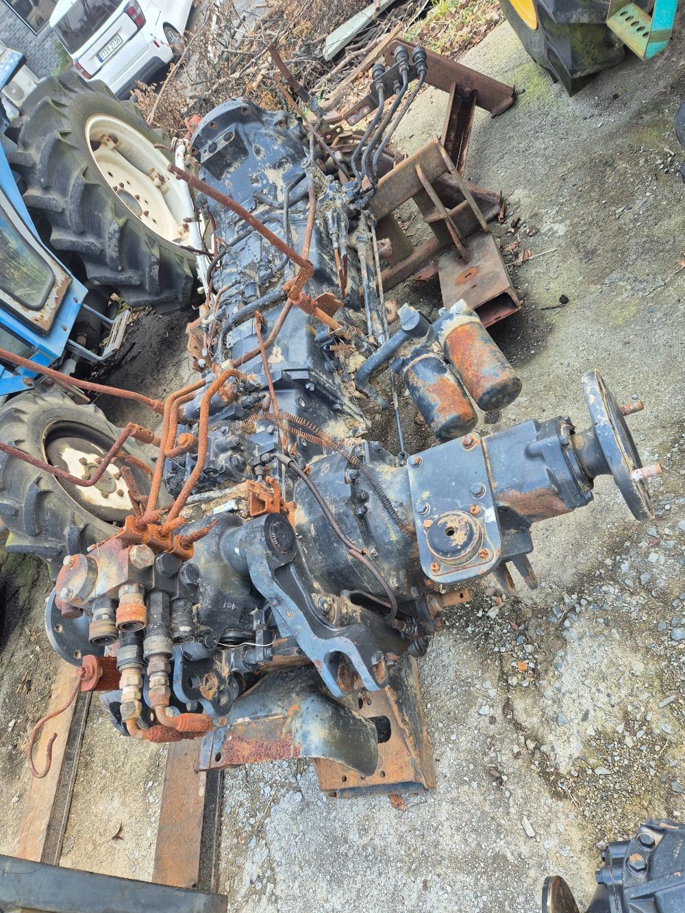 Daedong Tractor RX730 (73hp) 뒤우측면