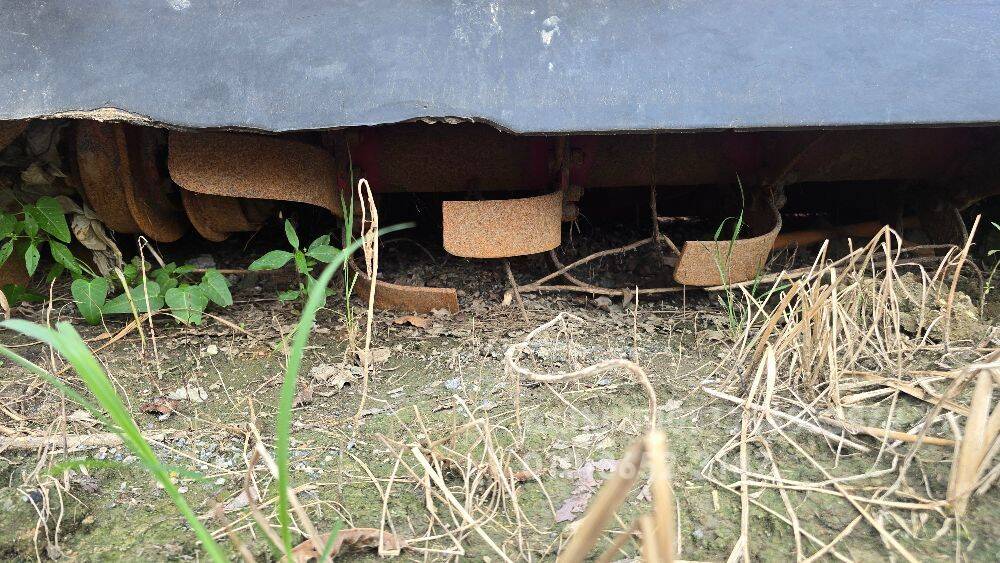  로타리 웅진2단폴더(5미터) (경폭5mcm) 뒤우측면