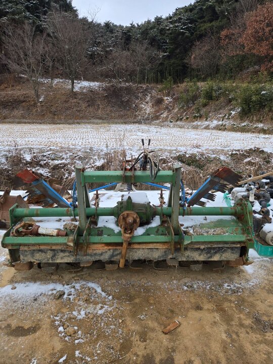  Rotavator (경폭220cm)  앞좌측면