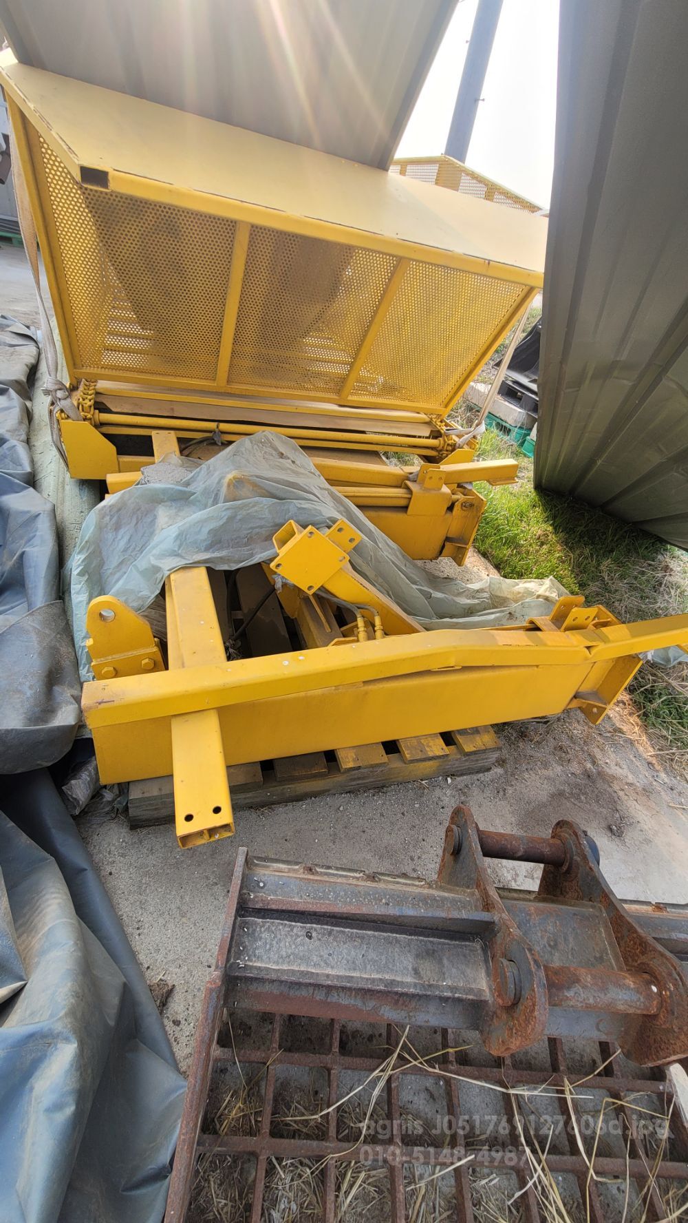 대동공업사 옥수수바구니 옥수수바구니 뒤우측면