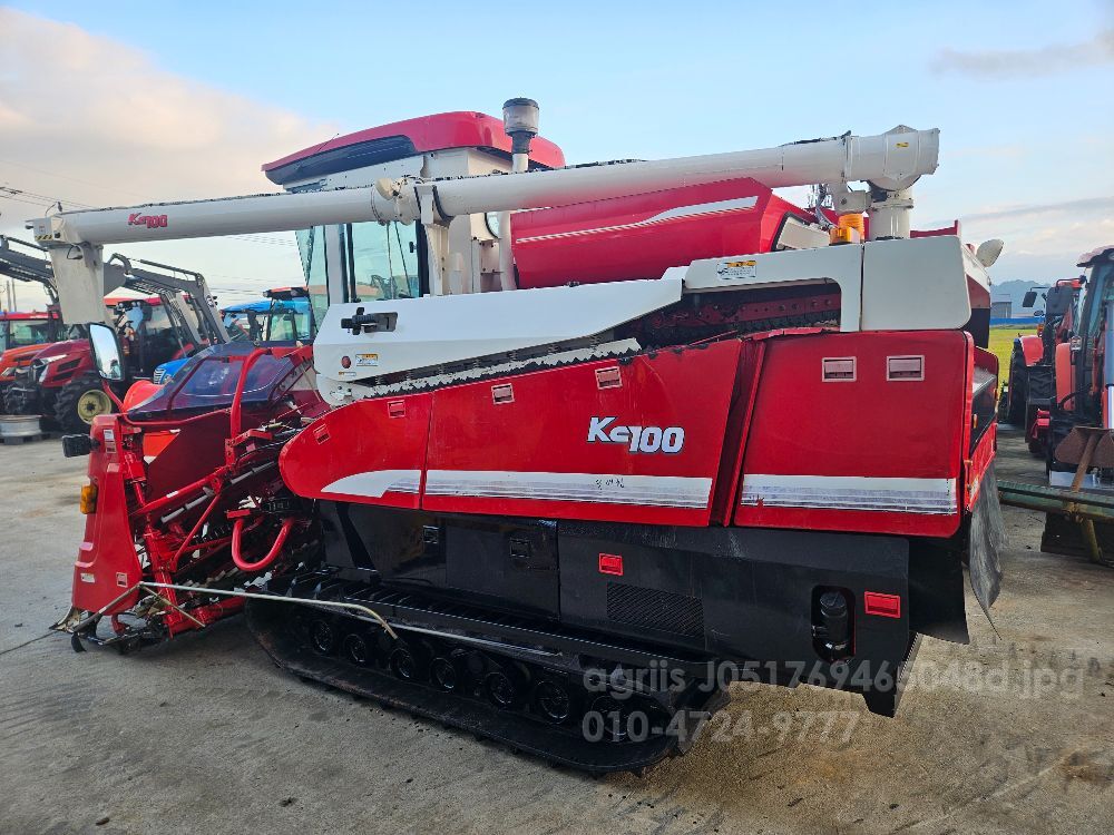 Kukje Combine Harvester KC100 (6Rows) 뒤우측면