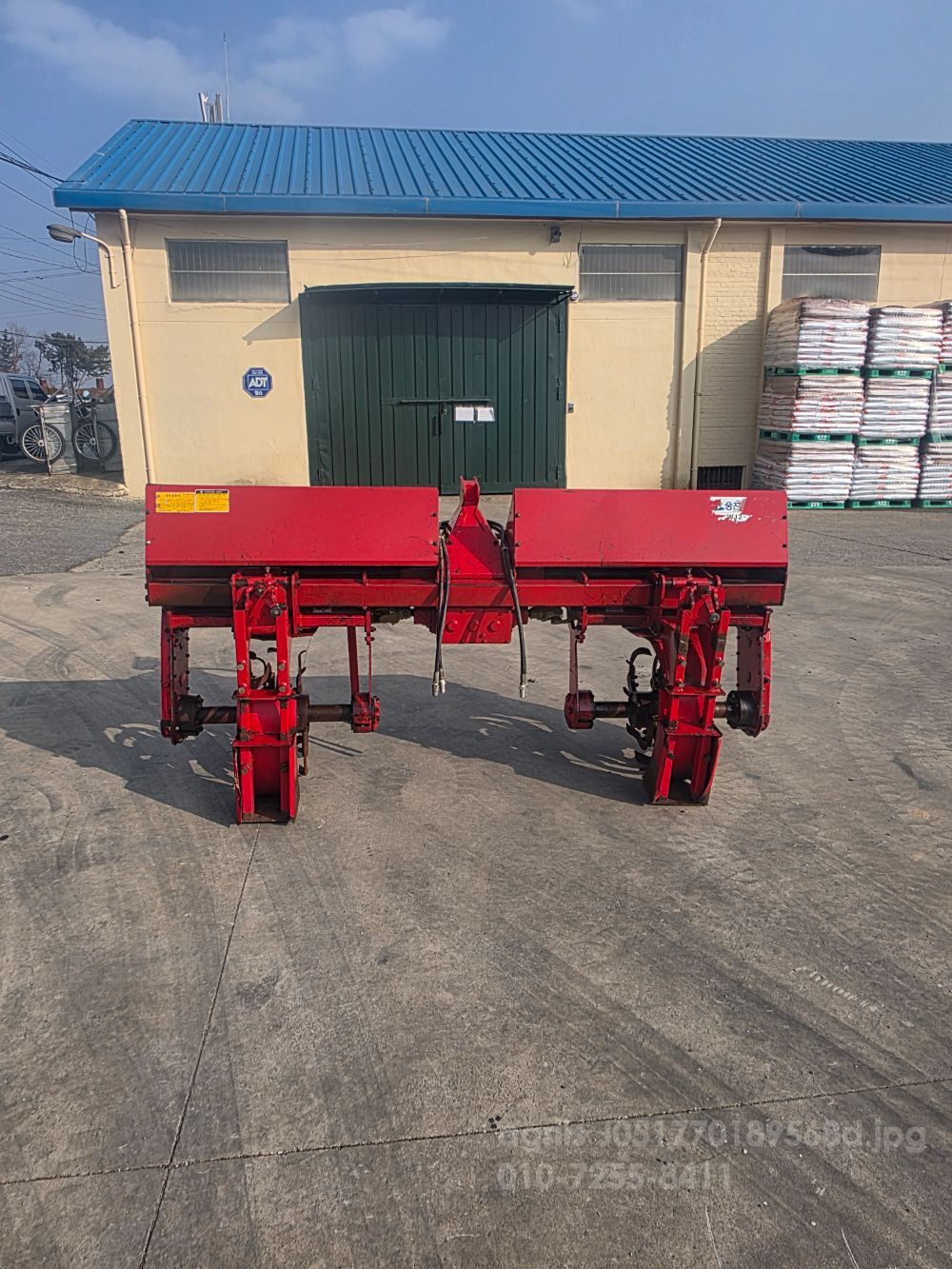  휴립복토기보리배토기(두골) WJ2-300  뒤우측면