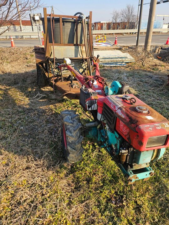 Kukje Power Tiller (10마력)  앞좌측면