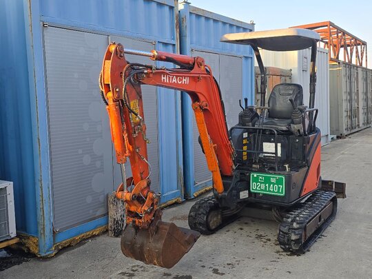  Excavator ZX17U-2 (1.7톤) 앞좌측면