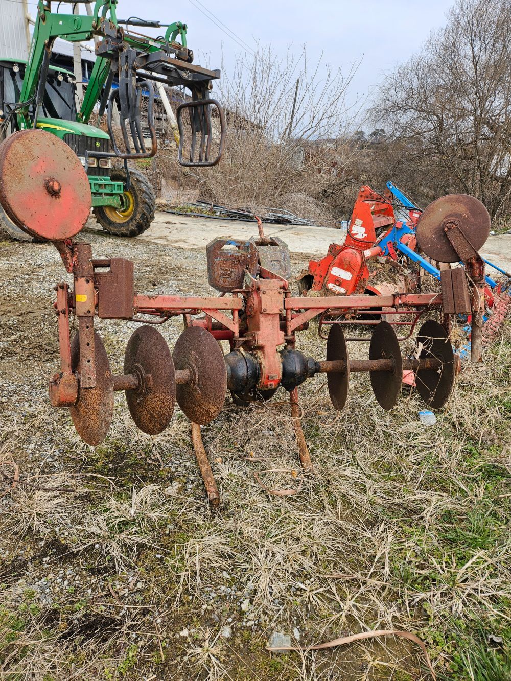  Plow 6련 원판  뒤우측면