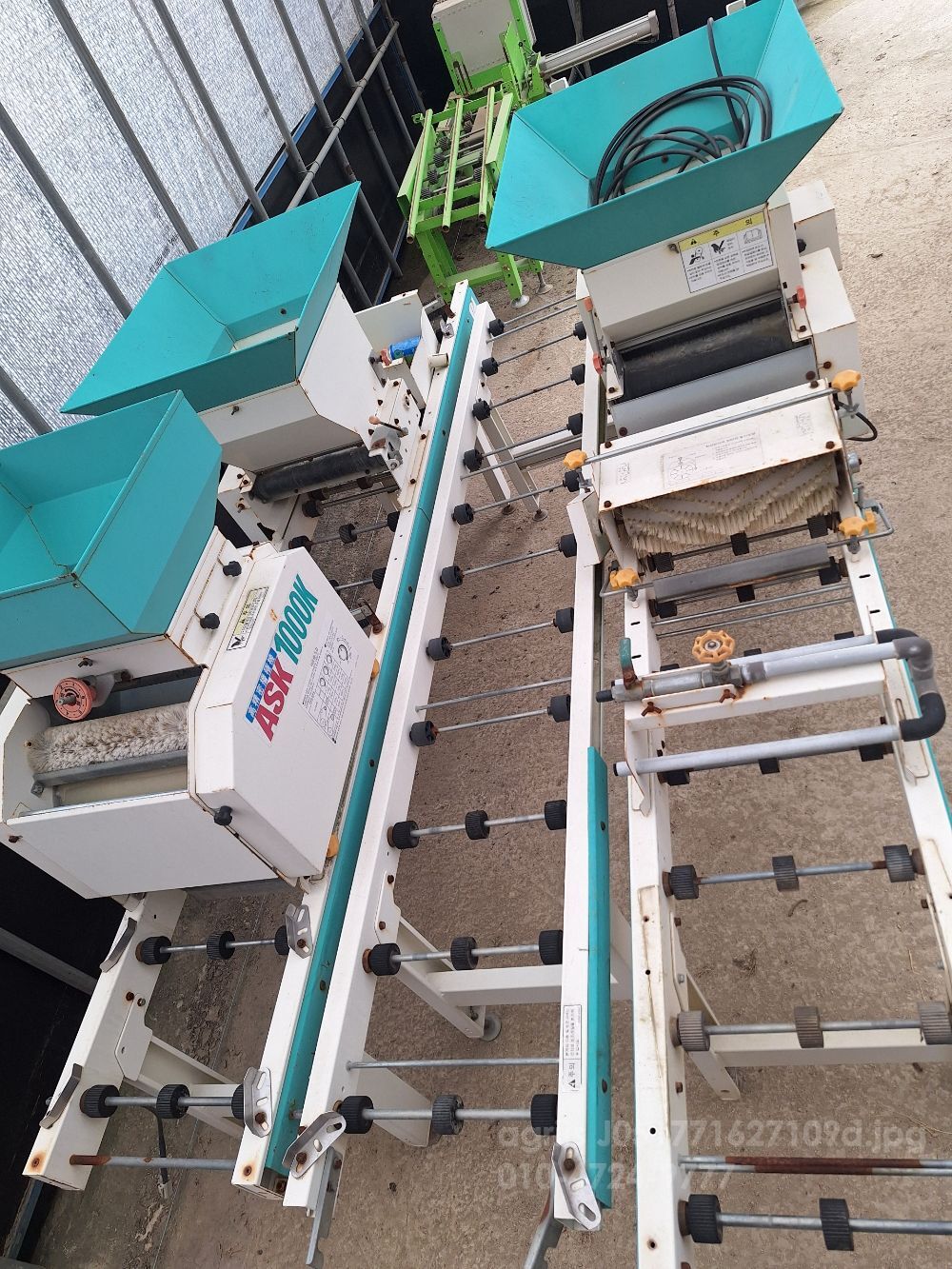 야자키파종기 일괄파종기 ASK-1000K 뒤우측면