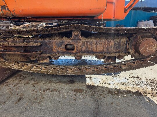 대우 굴삭기 S55VGS (5.5톤) 앞좌측면