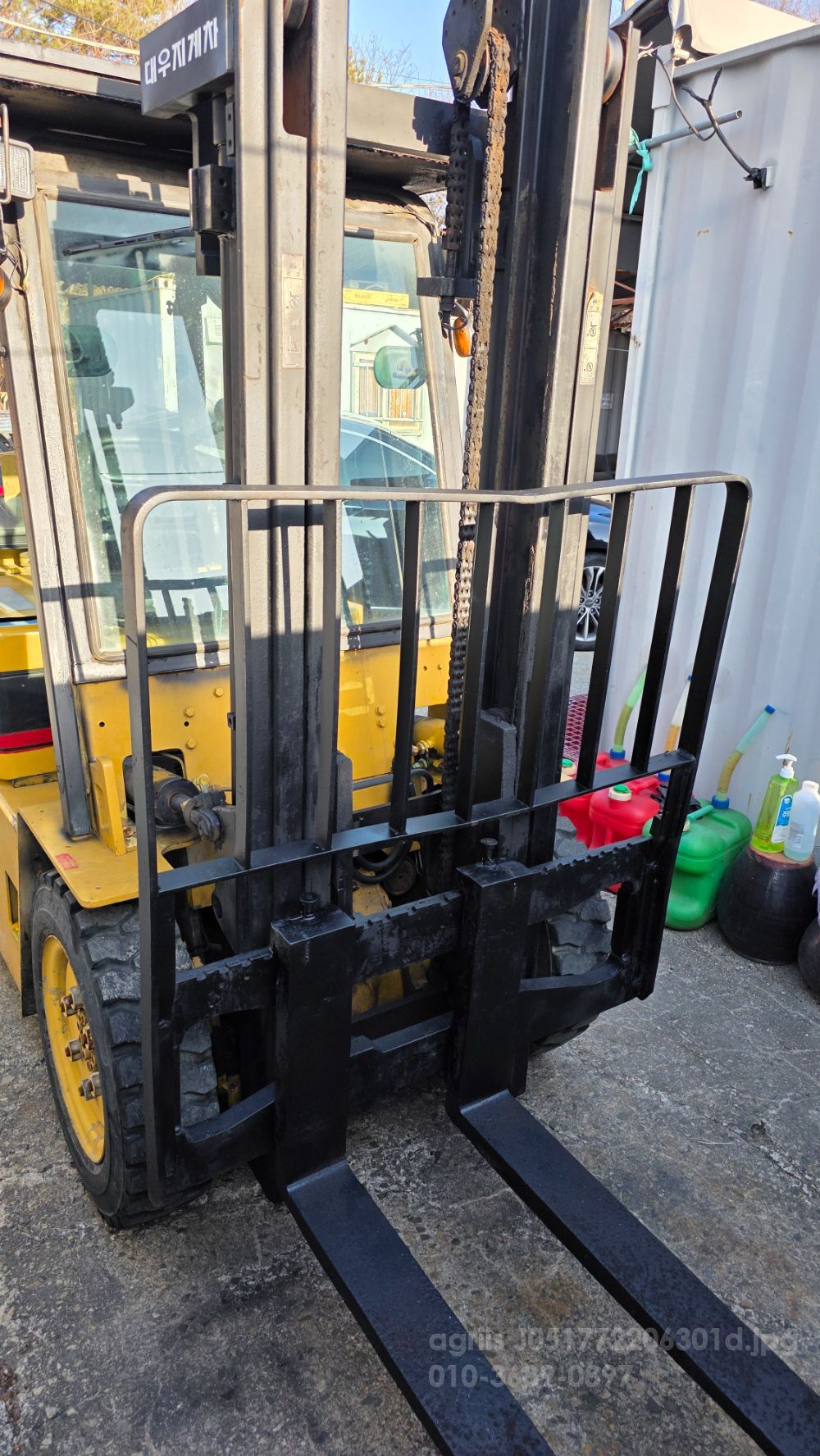 두산 지게차 LD25S-2 (2.5톤) 뒤우측면