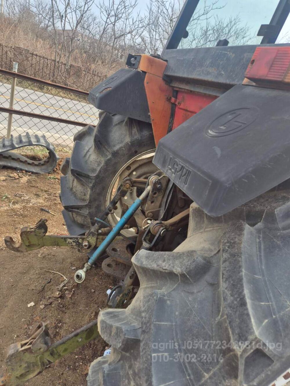 LS 트랙터 LT530D (51마력) 뒤우측면