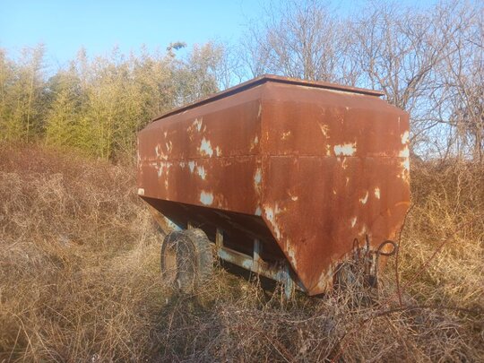 명일기공 곡물탱크 트레일러 트레일러 앞좌측면