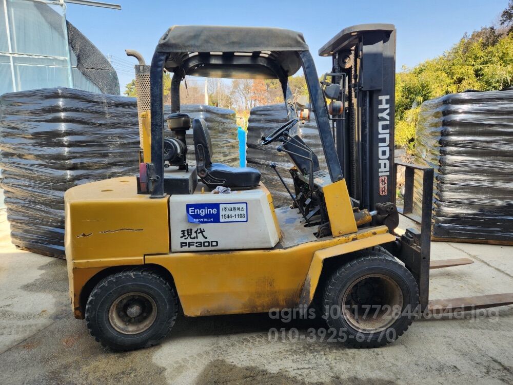 대동 지게차 3톤 2단 (3톤) 뒤우측면