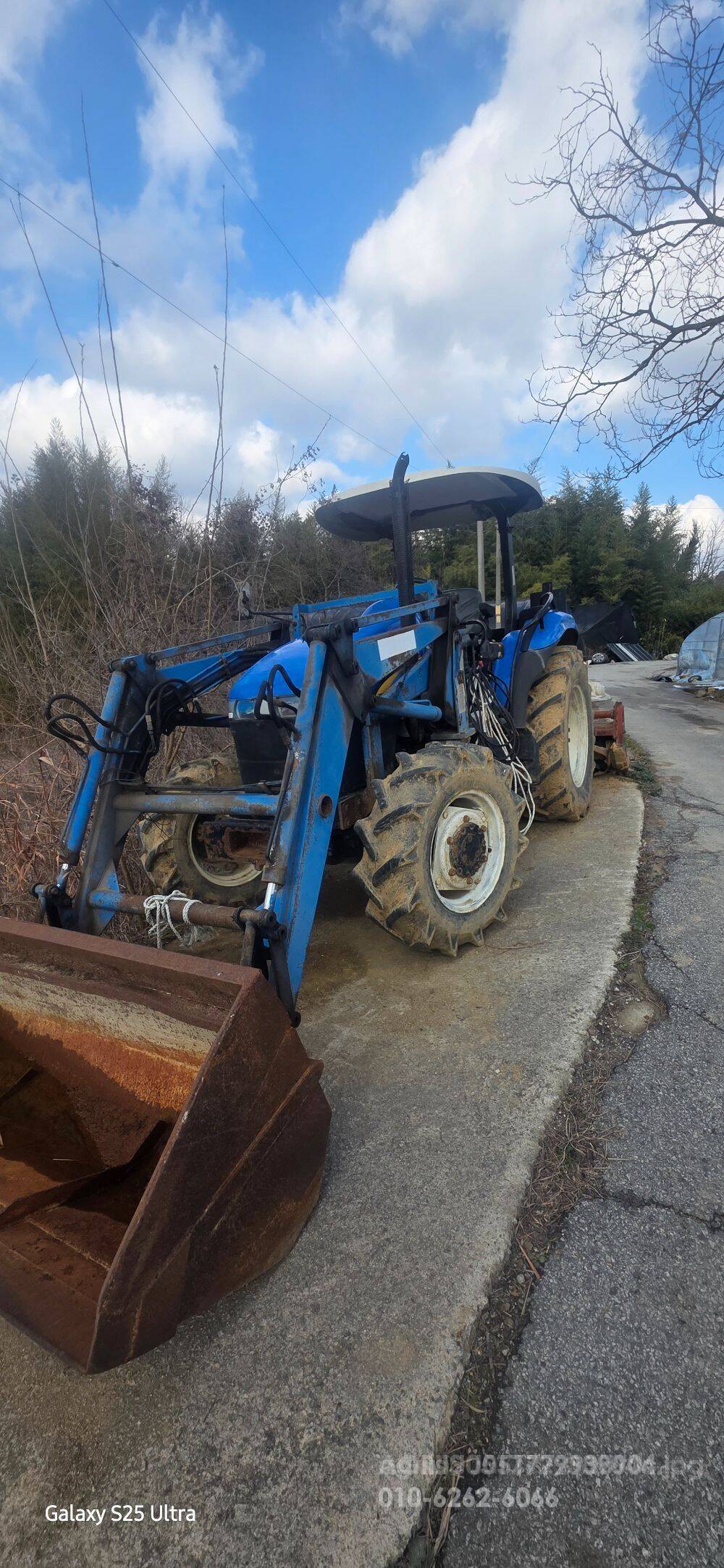 NewHolland Tractor TD60D (60hp) 앞좌측면