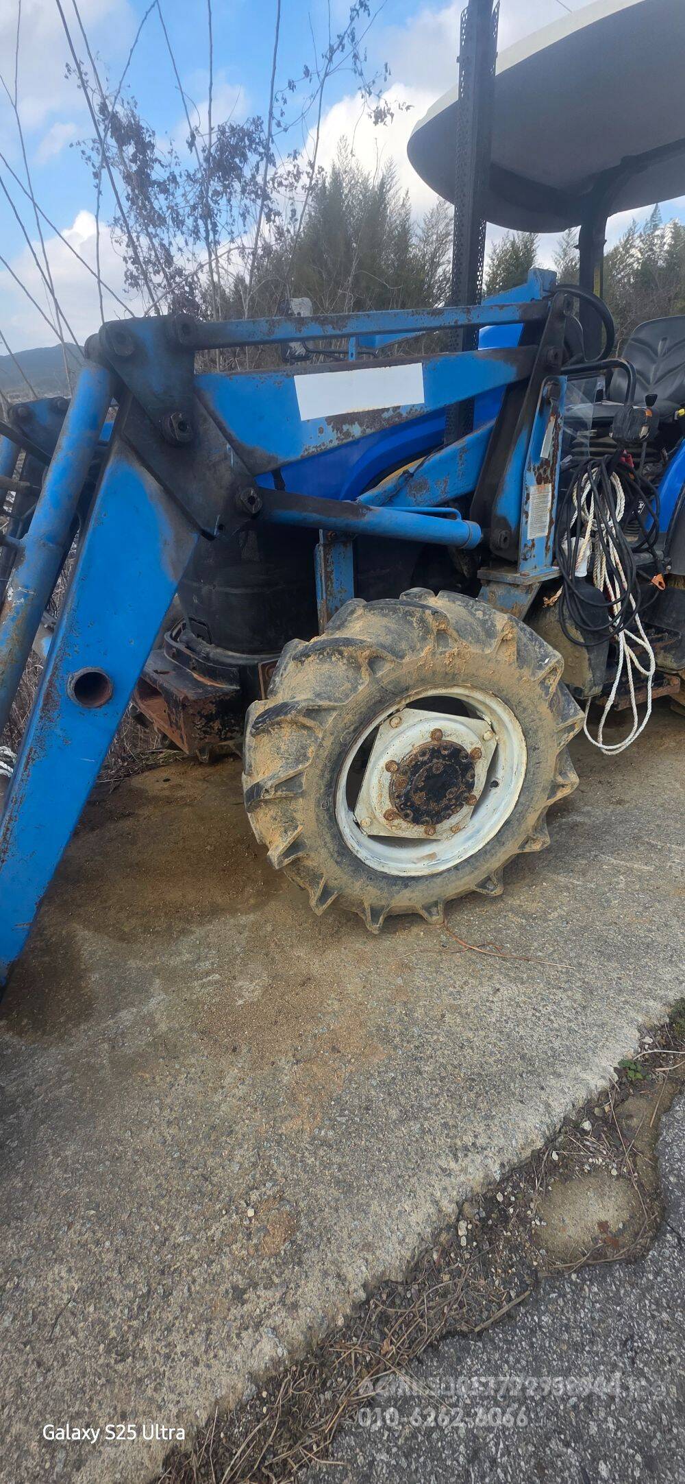 NewHolland Tractor TD60D (60hp) 뒤우측면