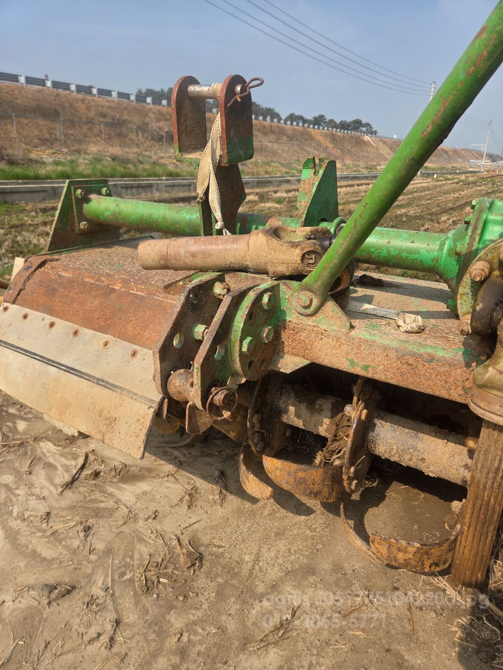  Rotavator 230 (경폭230cm) 뒤우측면