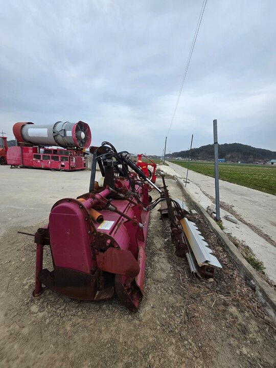 Rotavator 얀마 260 (경폭260cm) 앞좌측면