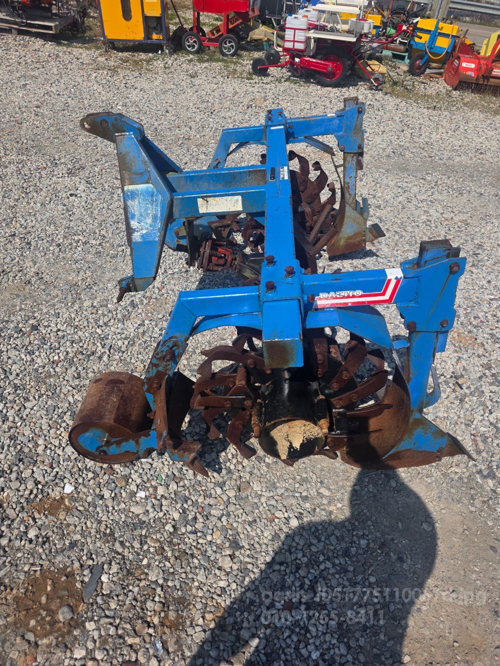 Daeho 휴립복토기(두골) T400  뒤우측면