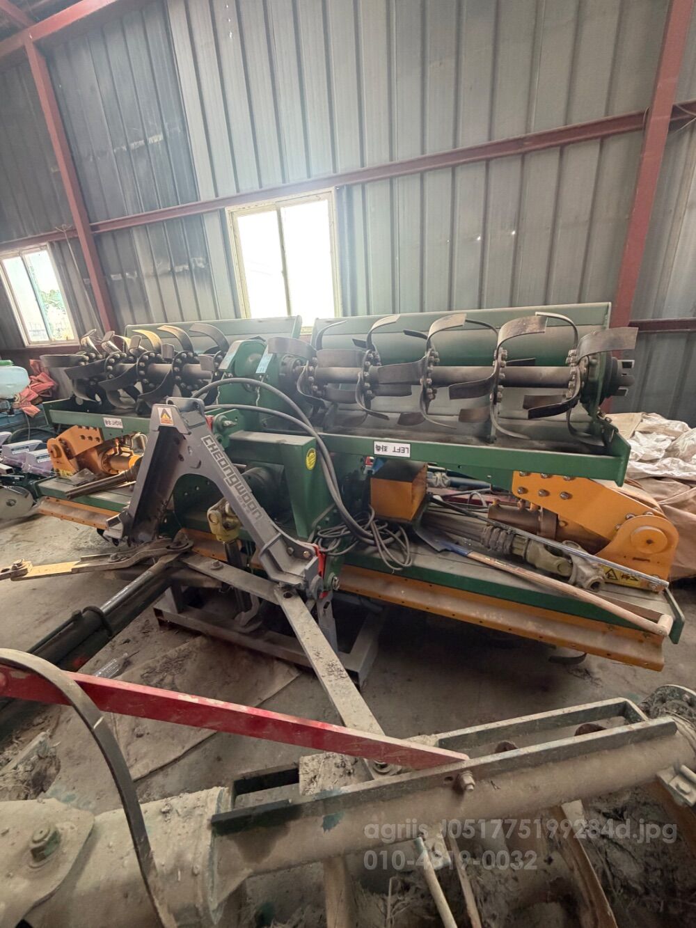  Rotavator WR6000THW (경폭6000cm) 뒤우측면