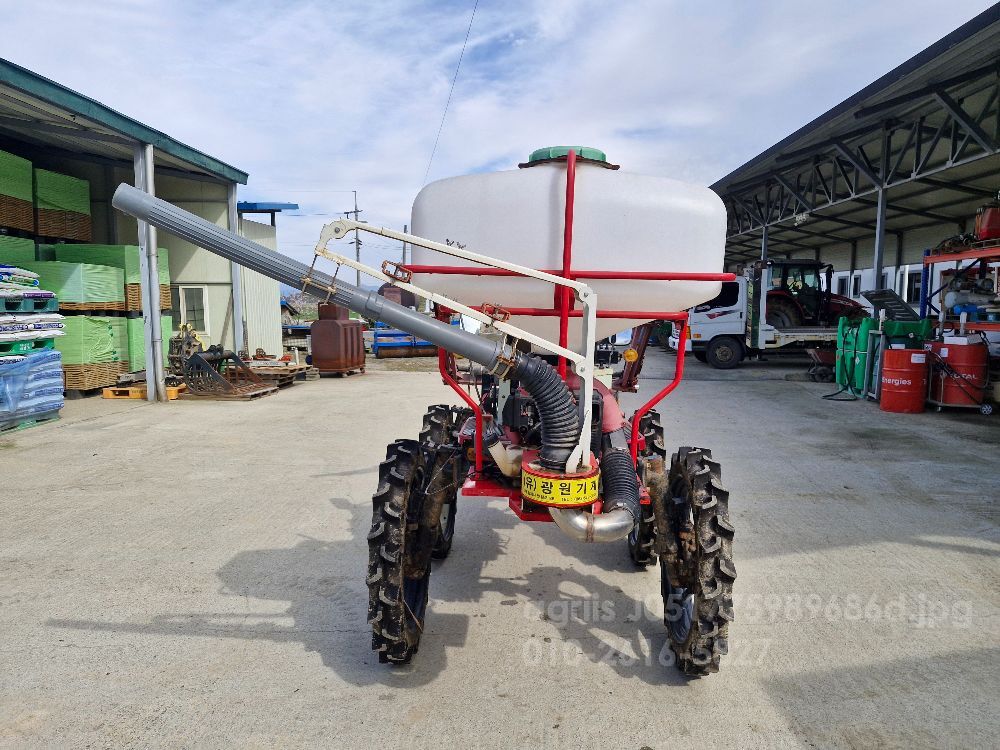 아세아 관리기 CFM-1200 (20마력) 뒤우측면