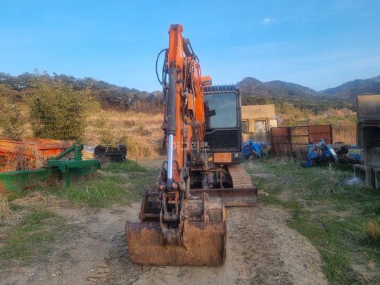 두산 02굴삭기 굴삭기 DX55MT5K (5.5톤) 앞좌측면